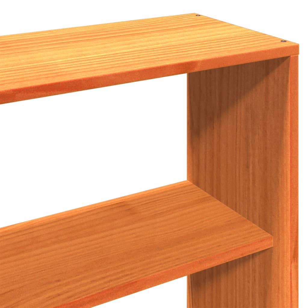 Giroletto senza Materasso Marrone Cera 180x200 cm Legno di Pino - homemem39