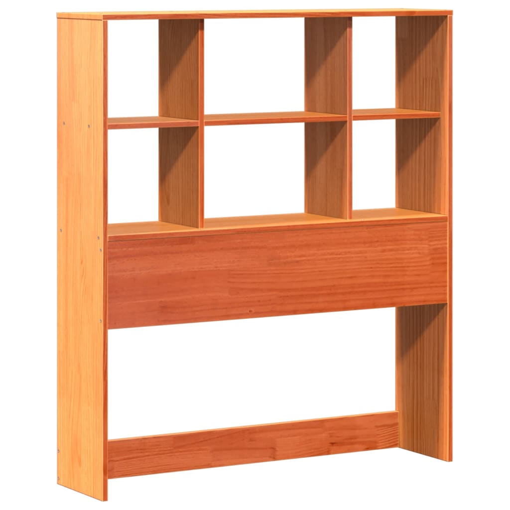 Giroletto senza Materasso Marrone Cera 100x200 cm Legno di Pino | homemem39