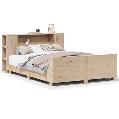 Letto senza Materasso 135x190 cm in Legno Massello di Pino