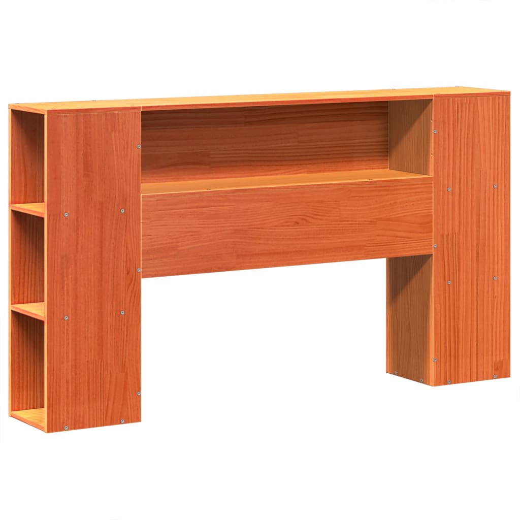 Letto senza Materasso Marrone Cera 135x190 cm in Legno di Pino