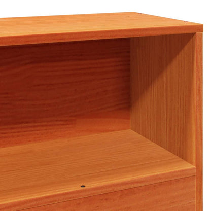 Giroletto senza Materasso Marrone Cera 100x200 cm Legno di Pino - homemem39