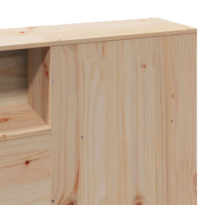 Giroletto senza Materasso 180x200 cm in Legno Massello di Pino - homemem39