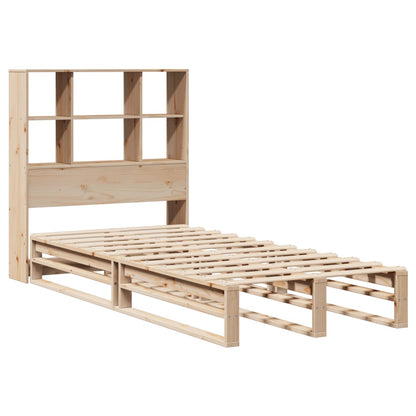 Letto Libreria senza Materasso 90x200 cm Legno Massello - homemem39