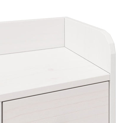 Giroletto con Libreria senza Materasso 180x200 cm in Legno Pino - homemem39