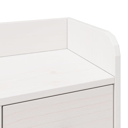 Letto con Libreria senza Materasso 75x190 cm in Legno Pino - homemem39