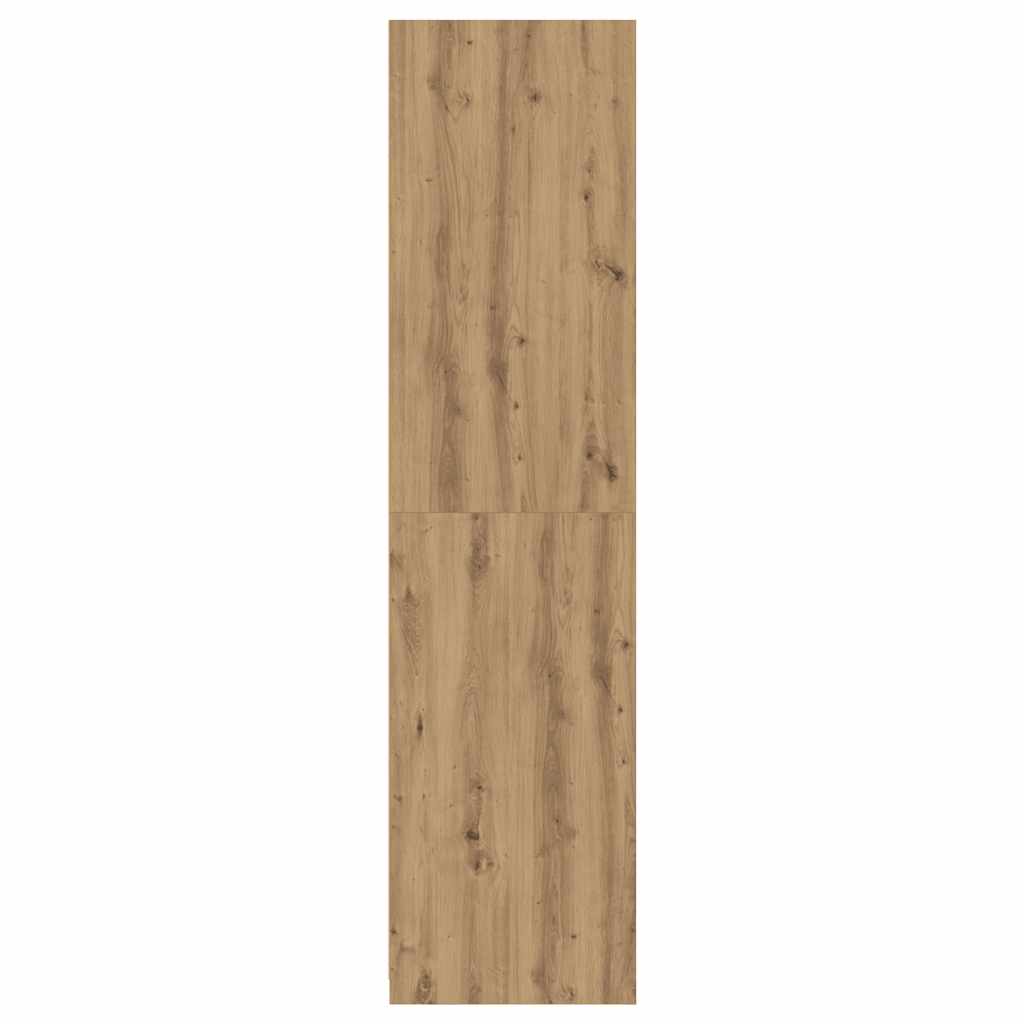Armadio Rovere Artigianale 100x50x200 cm in Legno Multistrato | homemem39