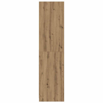 Armadio Rovere Artigianale 50x50x200 cm in Legno Multistrato | homemem39