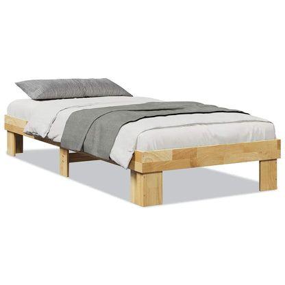 Struttura Letto Senza Materasso 90x200 cm in Legno Massello