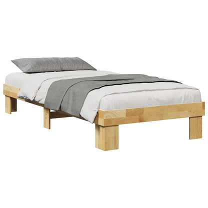 Struttura Letto Senza Materasso 90x200 cm in Legno Massello