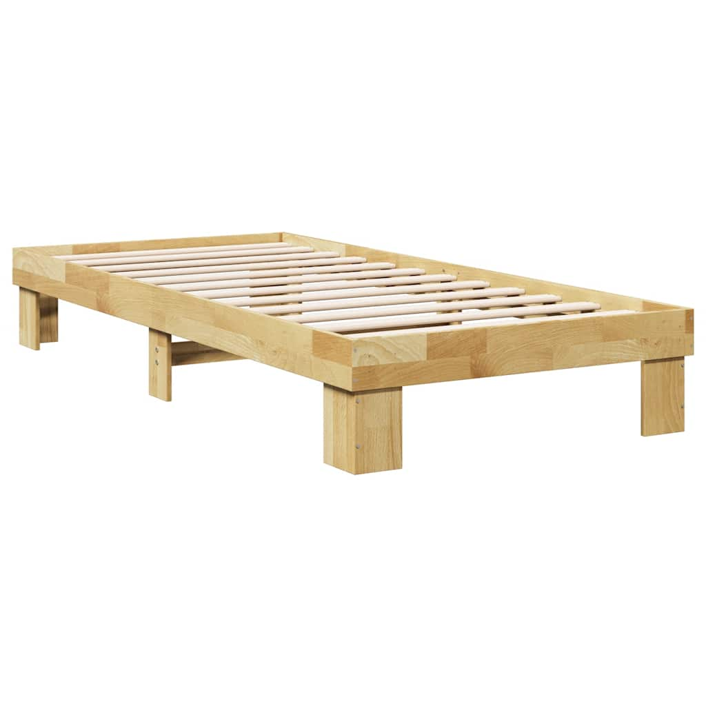 Struttura Letto Senza Materasso 90x200 cm in Legno Massello