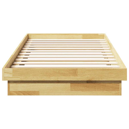 Struttura Letto Senza Materasso 90x200 cm in Legno Massello