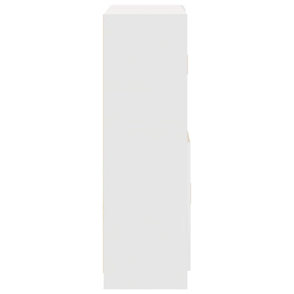 Set di Mobili da Cucina 2 pz Bianco in Truciolato | homemem39