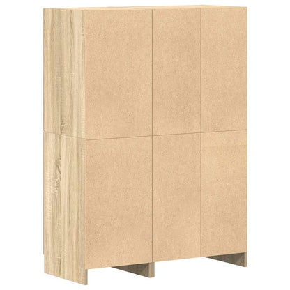 Set di Mobili da Cucina 2 pz Rovere Sonoma in Truciolato | homemem39