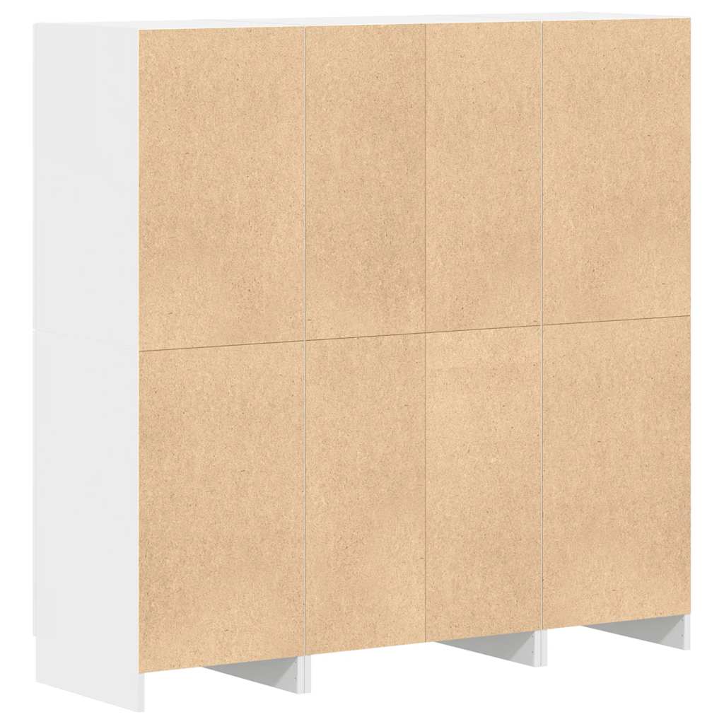 Set di Mobili da Cucina 3 pz Bianco in Truciolato | homemem39