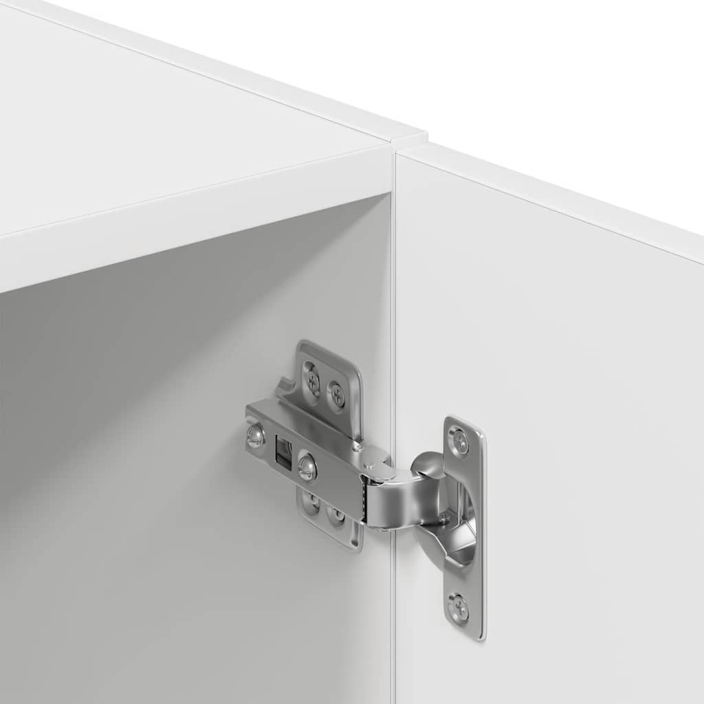 Set di Mobili da Cucina 3 pz Bianco in Truciolato | homemem39