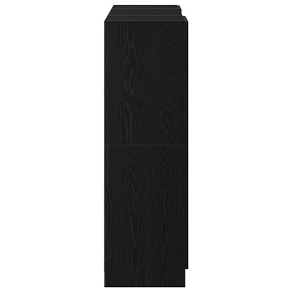 Set di Mobili da Cucina 3 pz Nero in Truciolato | homemem39