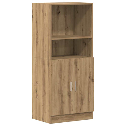 Set di Mobili da Cucina 3 pz Rovere Marrone in Truciolato | homemem39