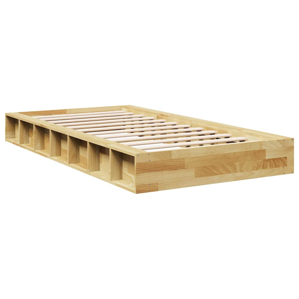 Struttura Letto Senza Materasso 90x200 cm in Legno Massello