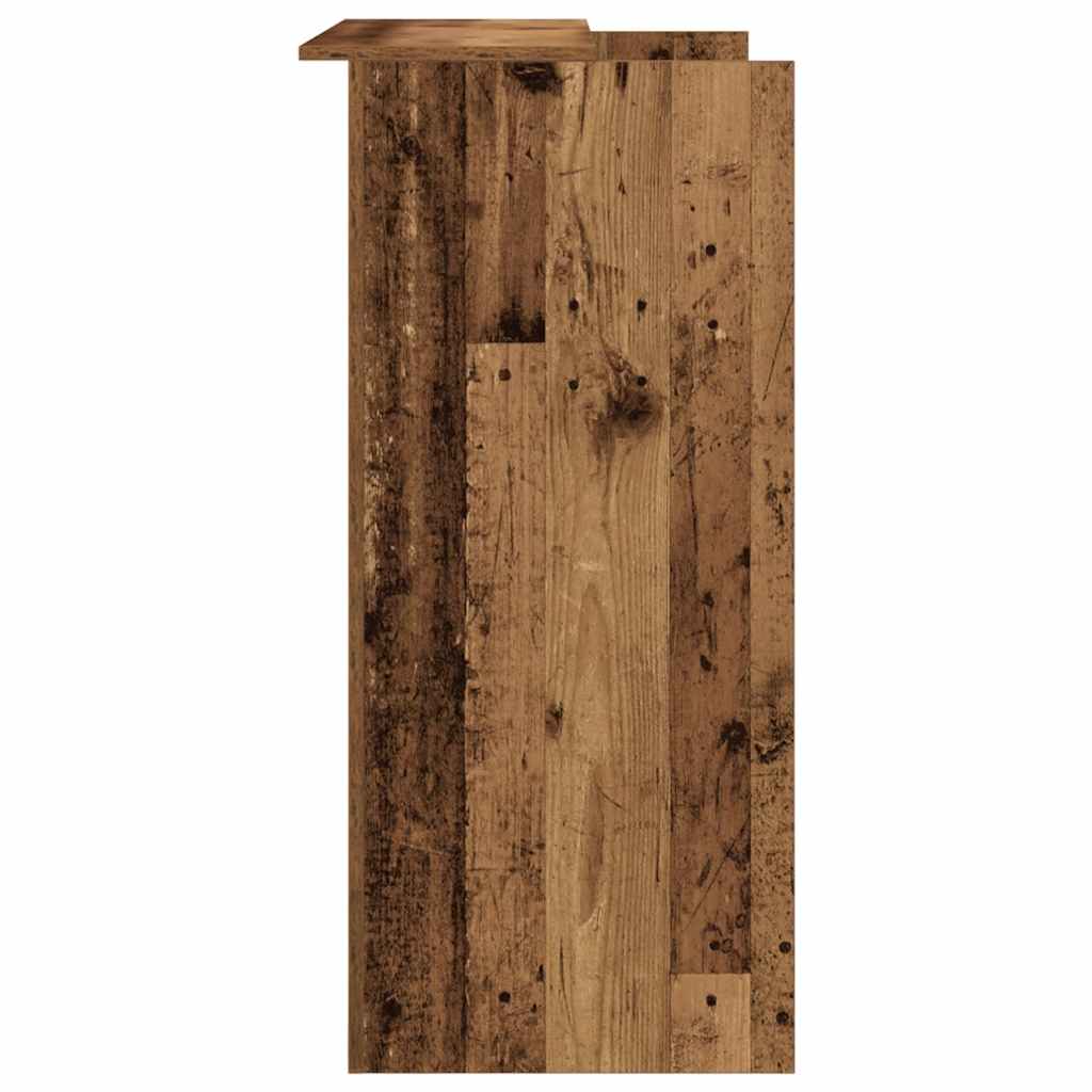 Banco Reception Legno Antico 100x50x103,5 cm Legno Multistrato