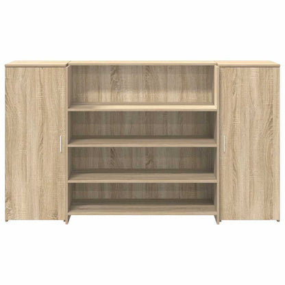Banco Reception Rovere Sonoma 180x50x103,5 cm Legno Multistrato | homemem39