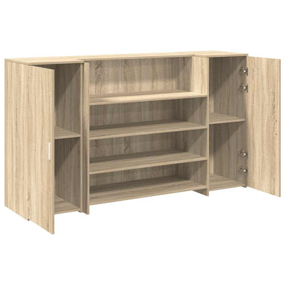 Banco Reception Rovere Sonoma 180x50x103,5 cm Legno Multistrato | homemem39
