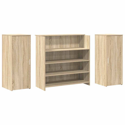 Banco Reception Rovere Sonoma 180x50x103,5 cm Legno Multistrato | homemem39