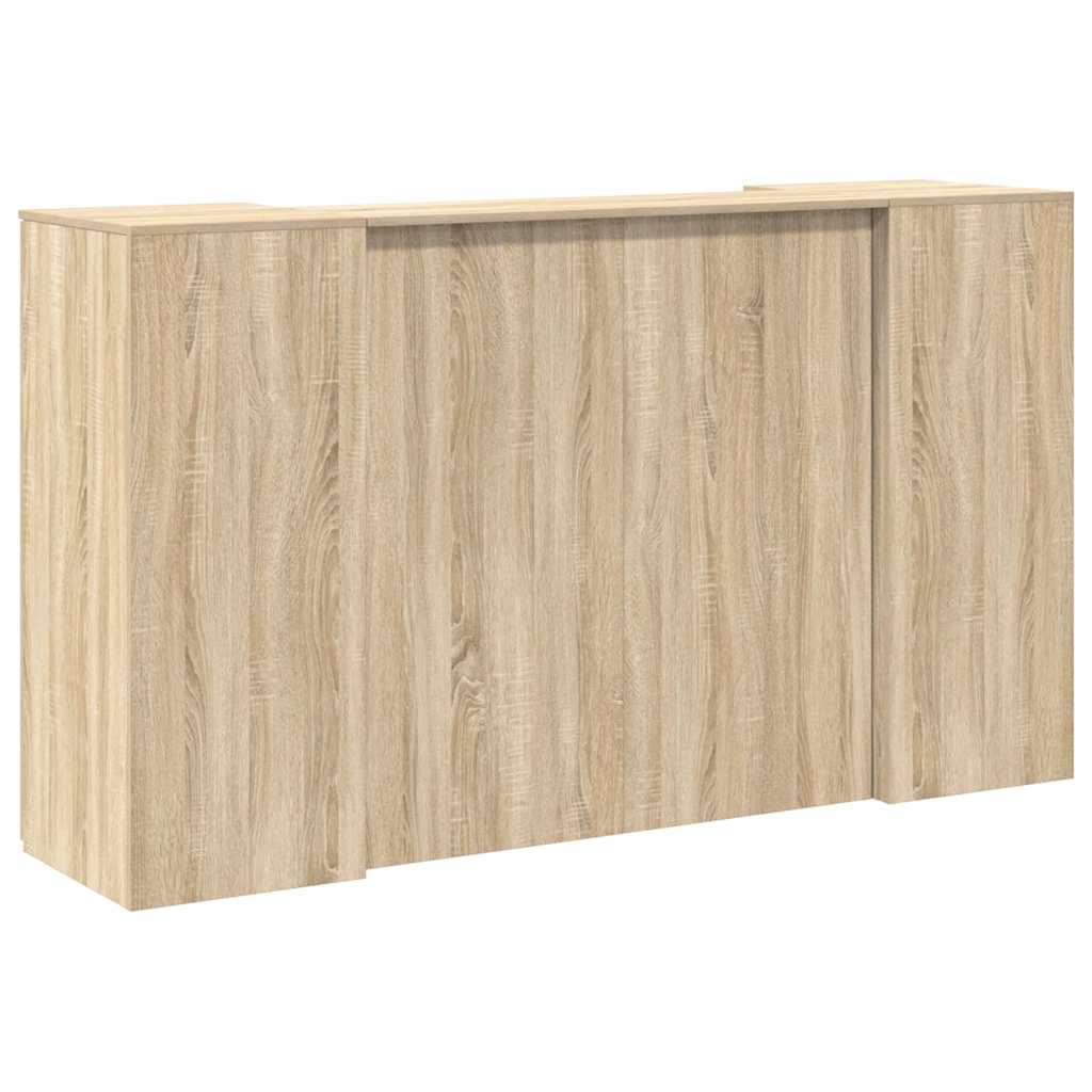 Banco Reception Rovere Sonoma 180x50x103,5 cm Legno Multistrato | homemem39