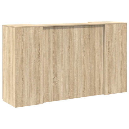 Banco Reception Rovere Sonoma 180x50x103,5 cm Legno Multistrato | homemem39