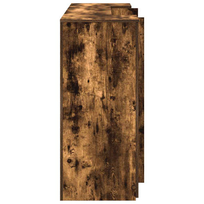 Banco Reception Rovere Fumo 180x50x103,5cm in Legno Multistrato - homemem39