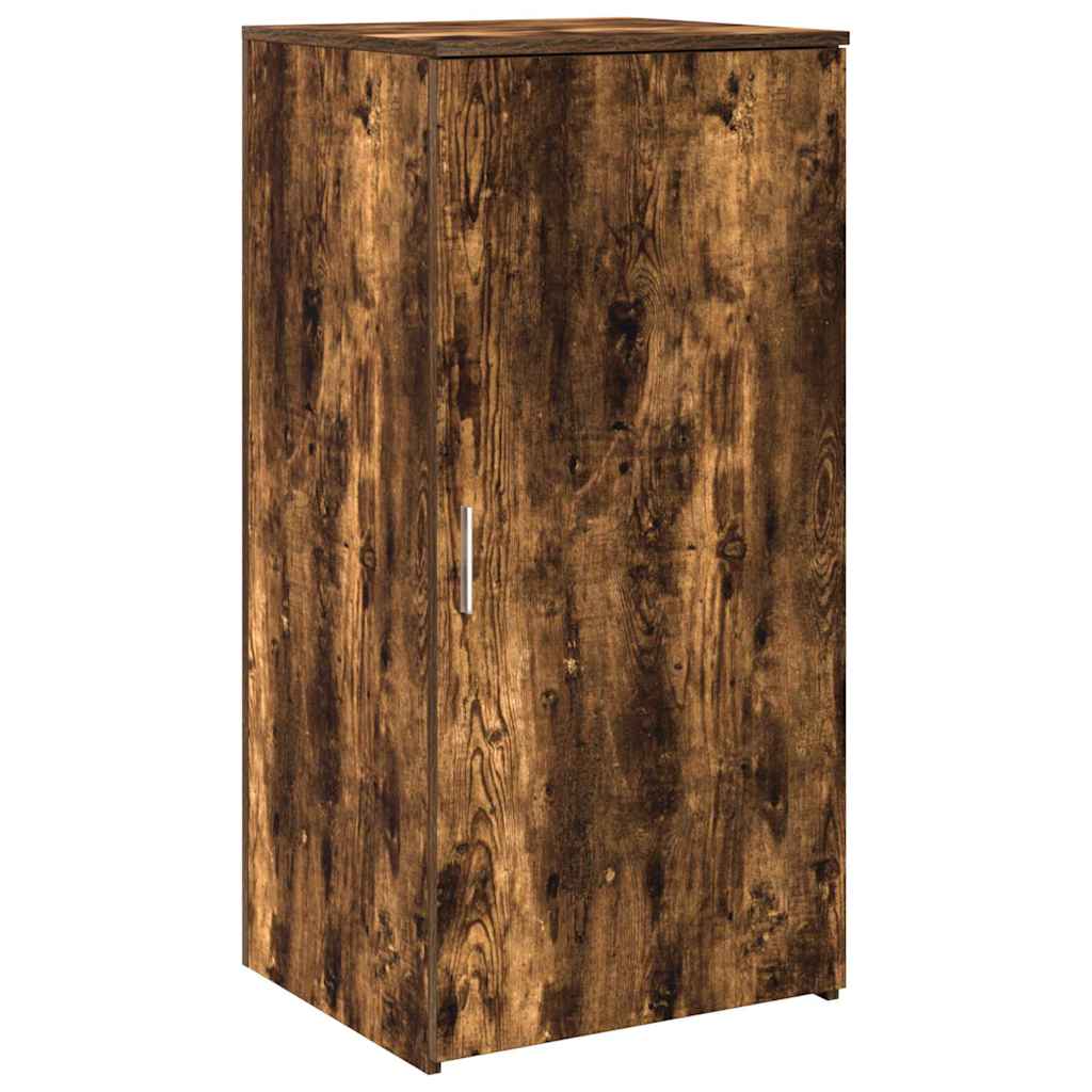 Banco Reception Rovere Fumo 200x50x103,5cm in Legno Multistrato - homemem39