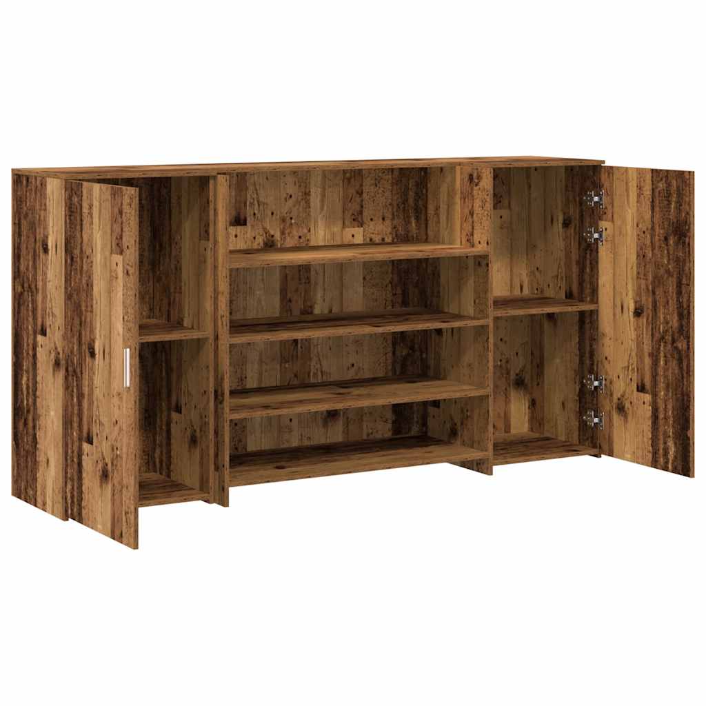 Banco Reception Legno Vecchio 200x50x103,5 cm Legno Multistrato - homemem39