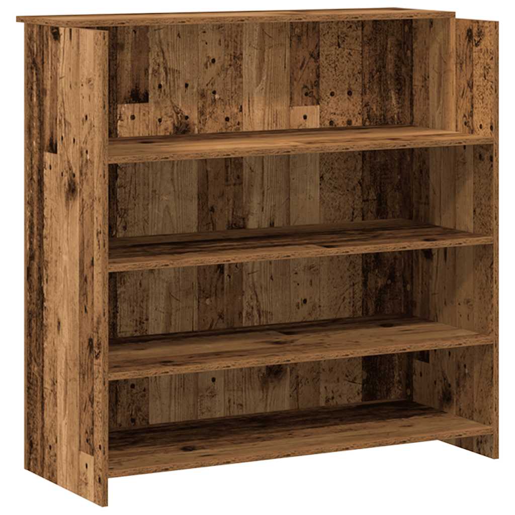 Banco Reception Legno Vecchio 200x50x103,5 cm Legno Multistrato | homemem39