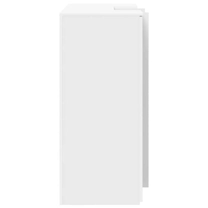 Banco Reception Bianco 135x50x103,5 cm in Legno Multistrato