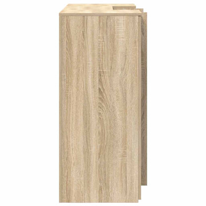 Banco Reception Rovere Sonoma 135x50x103,5 cm Legno Multistrato | homemem39