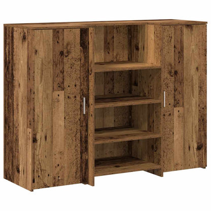 Banco Reception Legno Vecchio 135x50x103,5 cm Legno Multistrato | homemem39