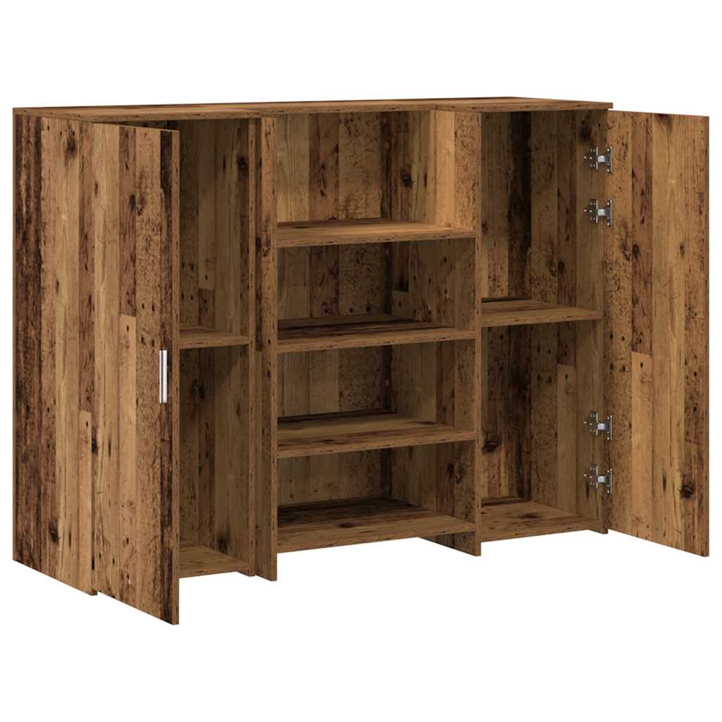 Banco Reception Legno Vecchio 135x50x103,5 cm Legno Multistrato | homemem39