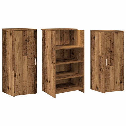Banco Reception Legno Vecchio 135x50x103,5 cm Legno Multistrato | homemem39