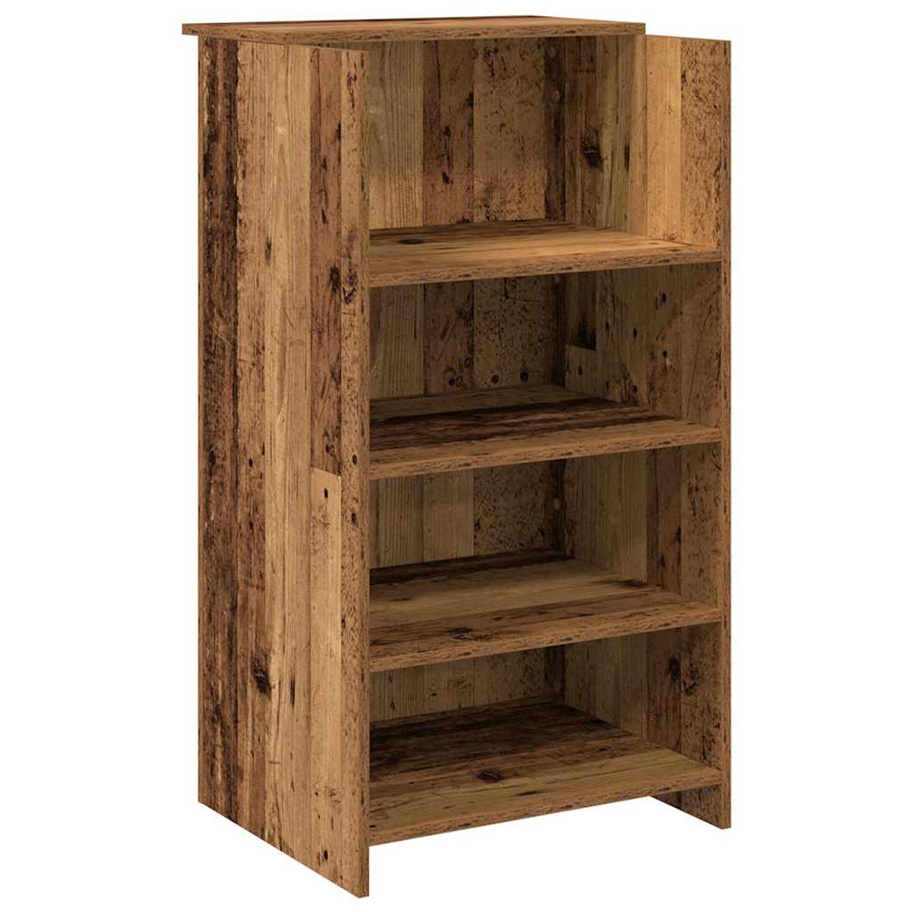 Banco Reception Legno Vecchio 135x50x103,5 cm Legno Multistrato | homemem39