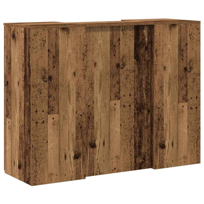 Banco Reception Legno Vecchio 135x50x103,5 cm Legno Multistrato | homemem39
