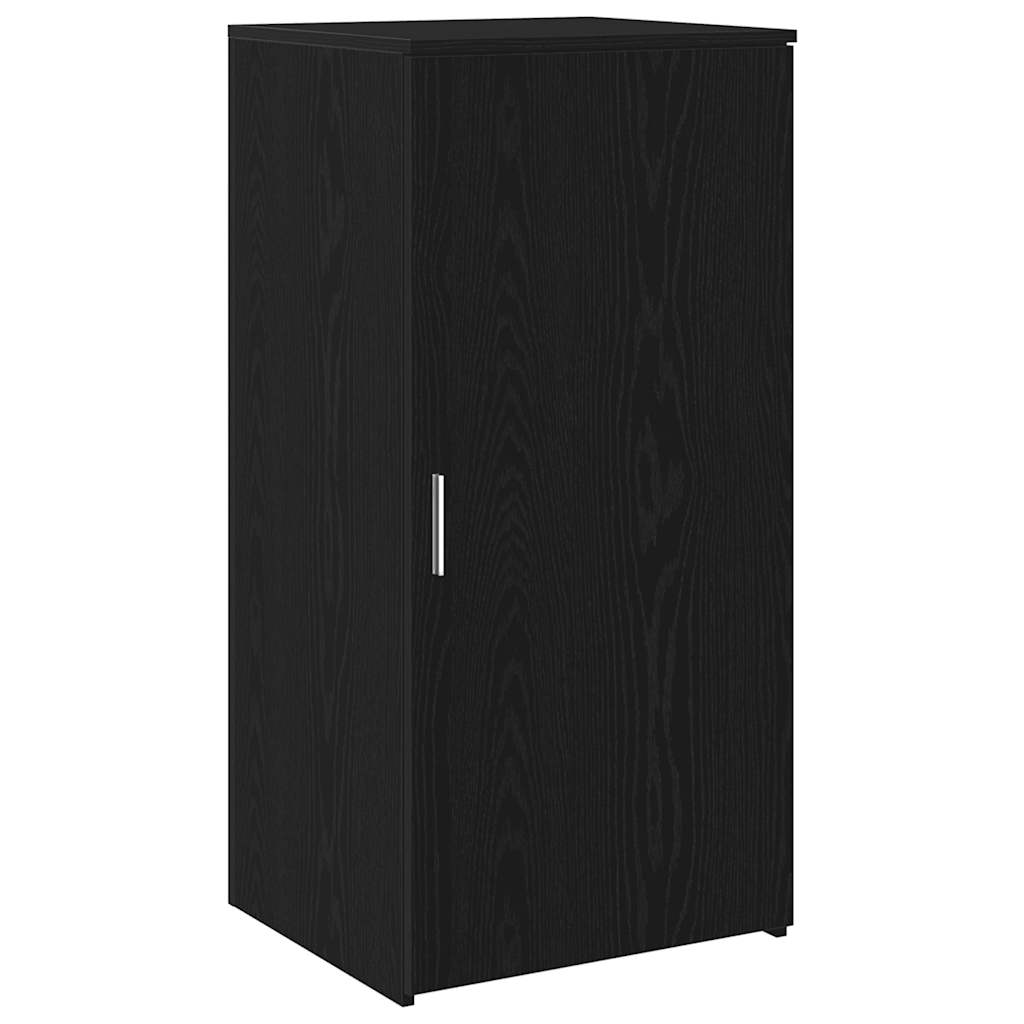 Banco Reception Rovere Nero 155x50x103,5 cm Legno Multistrato | homemem39