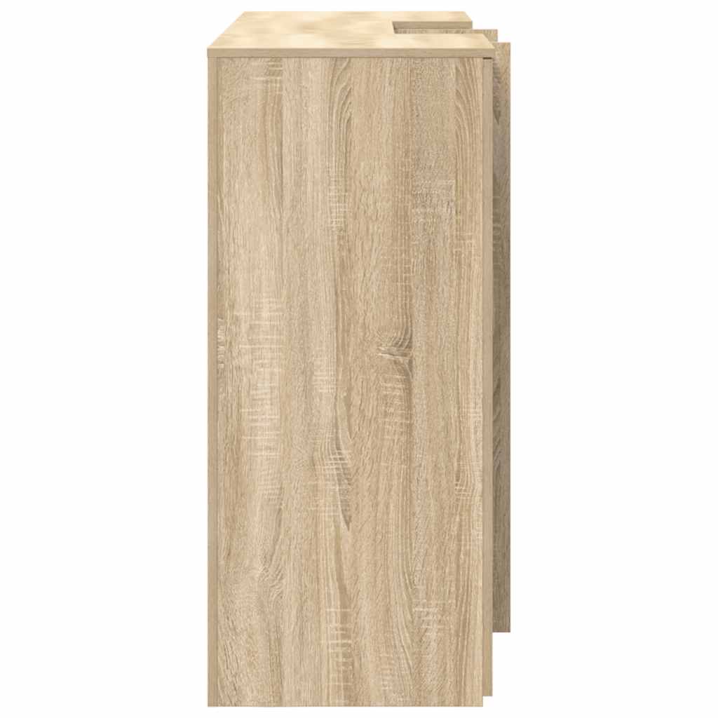 Banco Reception Rovere Sonoma 155x50x103,5 cm Legno Multistrato - homemem39