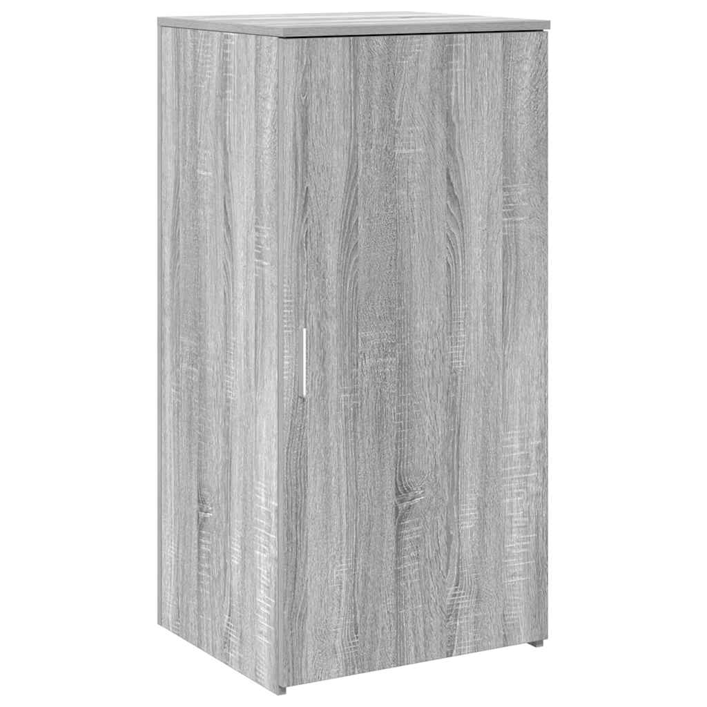 Banco Reception Grigio Sonoma 155x50x103,5 cm Legno Multistrato - homemem39