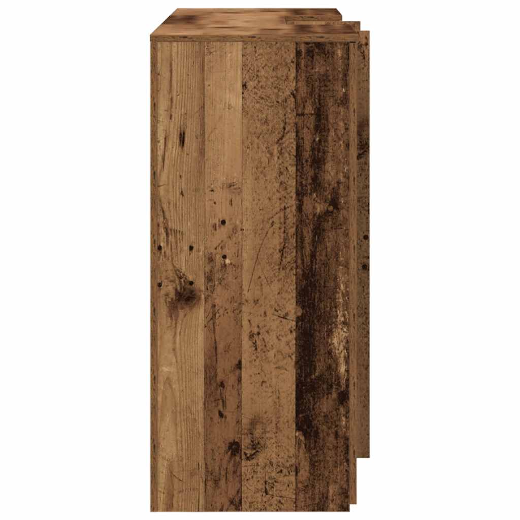 Banco Reception Legno Antico 155x50x103,5 cm Legno Multistrato - homemem39