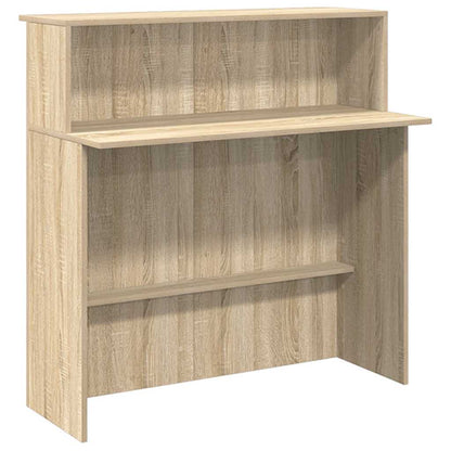 Banco Reception Rovere Sonoma 180x50x103,5 cm Legno Multistrato | homemem39