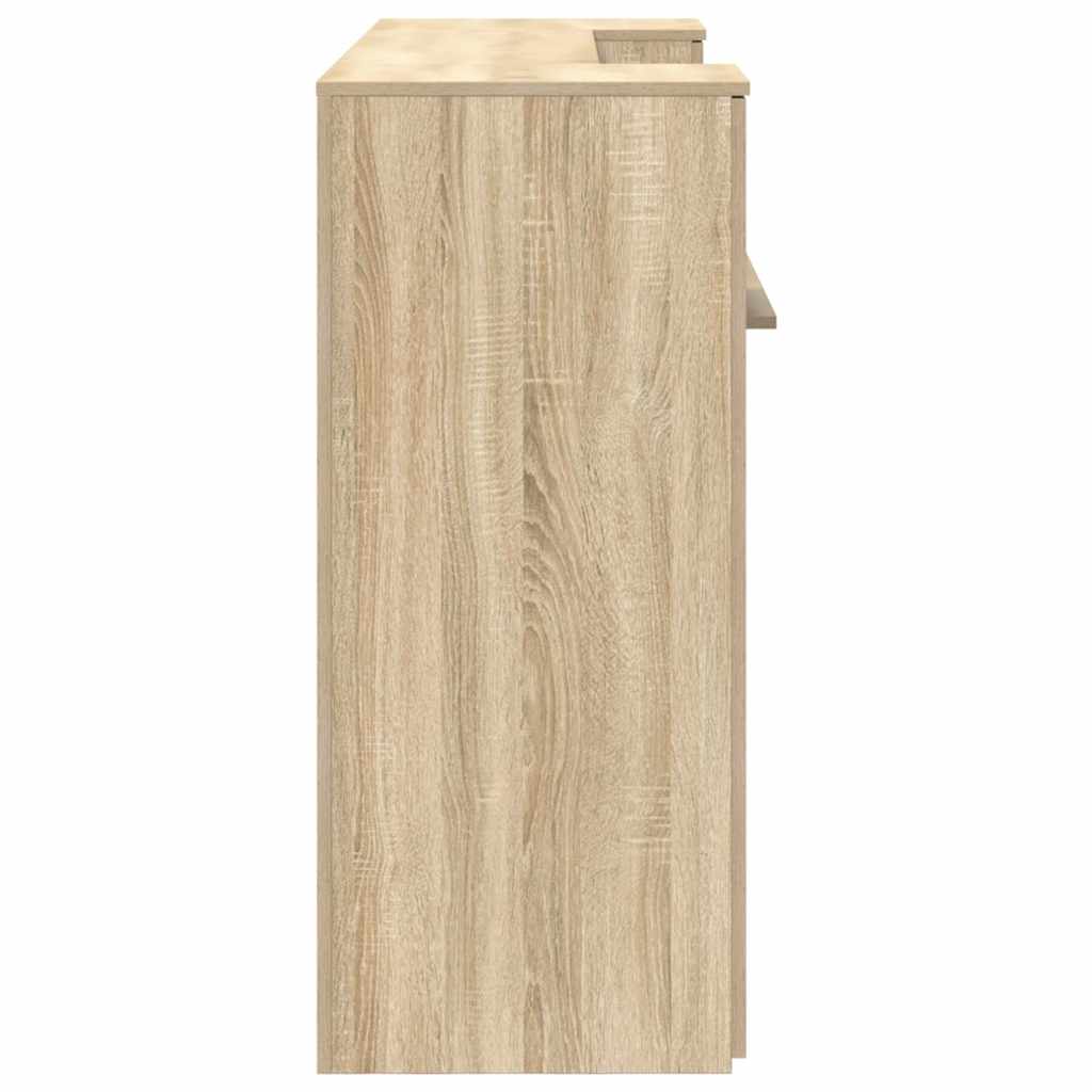 Banco Reception Rovere Sonoma 180x50x103,5 cm Legno Multistrato | homemem39