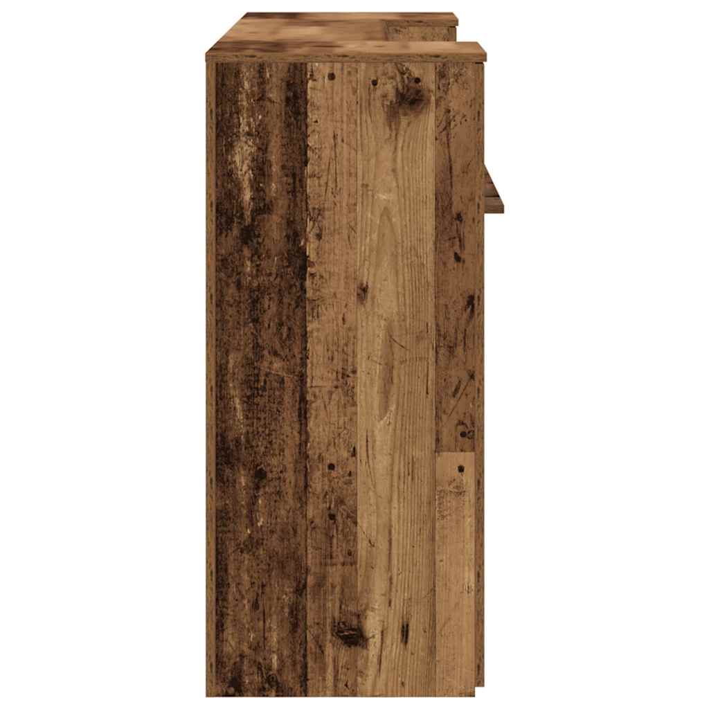 Banco Reception Legno Antico 180x50x103,5 cm Legno Multistrato | homemem39