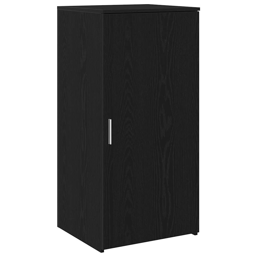 Banco Reception Rovere Nero 200x50x103,5 cm Legno Multistrato | homemem39