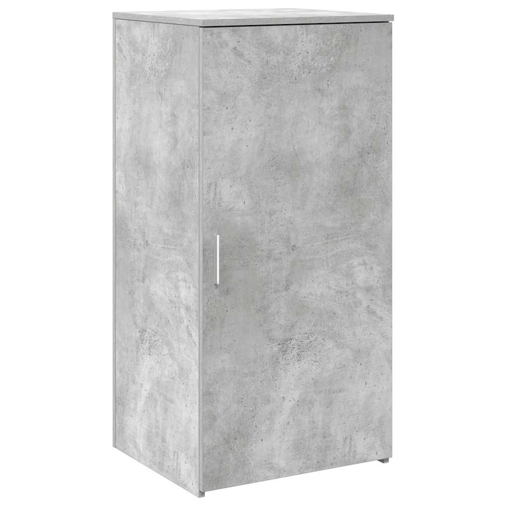 Banco Reception Grigio Cemento 200x50x103,5cm Legno Multistrato