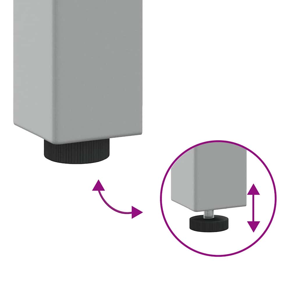 Banco da lavoro con cassetto Rosso e Grigio 100 x 55 x 85 cm - homemem39