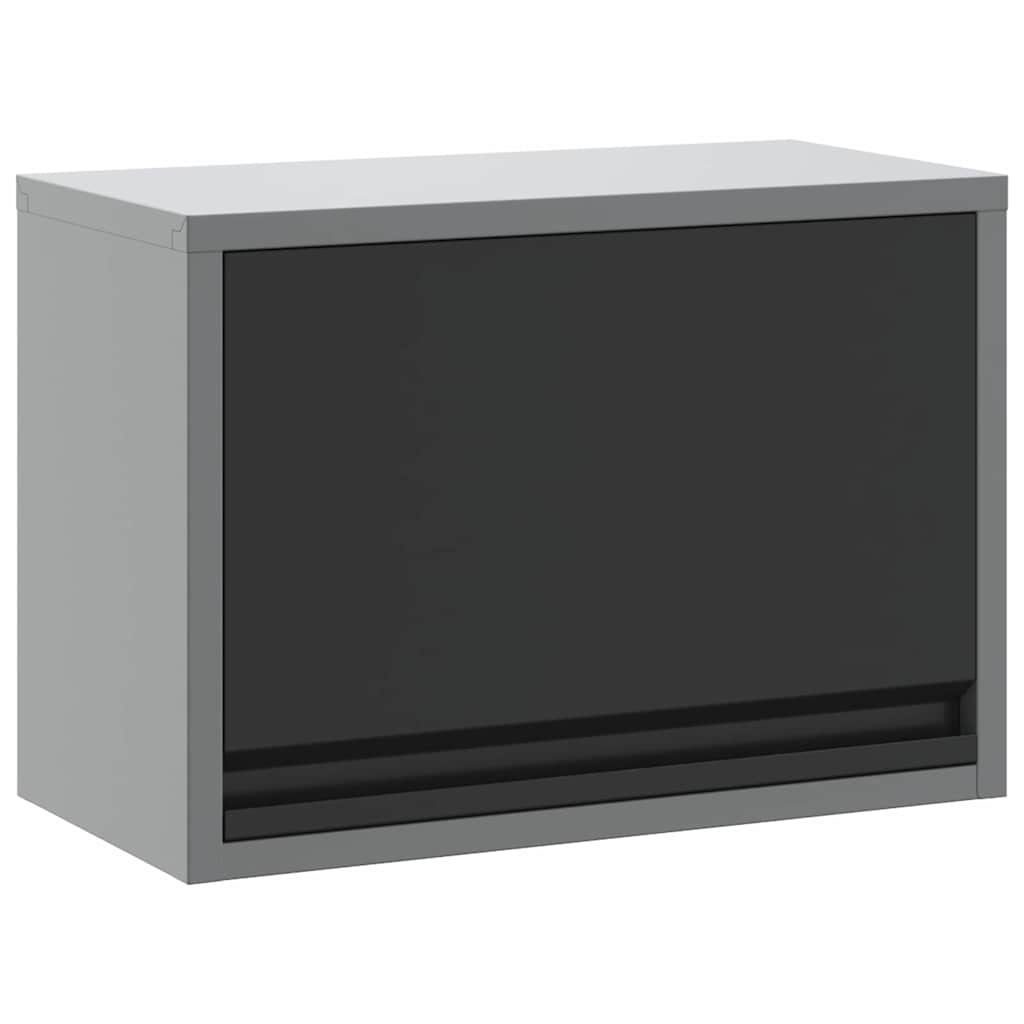 Mobile per attrezzi Nero e Grigio 50 x 25 x 35 cm | homemem39